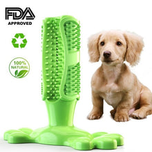 Load image into Gallery viewer, Dog Toothbrush Stick Pets Brushing Stick Dog Teeth Cleaning Chew Toy Teddy Teeth Silicone Perfect Care Products Cleaning Mouth