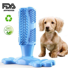 Load image into Gallery viewer, Dog Toothbrush Stick Pets Brushing Stick Dog Teeth Cleaning Chew Toy Teddy Teeth Silicone Perfect Care Products Cleaning Mouth