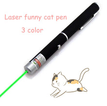 Load image into Gallery viewer, Anpro LED Laser Pet Cat Toy 5MW Red Dot Laser Light Toy Laser Sight 530Nm 405Nm 650Nm Pointer Laser Pen Interactive Toy with Cat