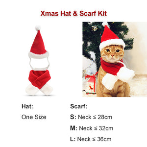 Funny Dog Cat Costume Christmas Cloak Halloween Disguise Clothes For Cats New Year Suit For Small Dogs Pet Photo Props Accessory