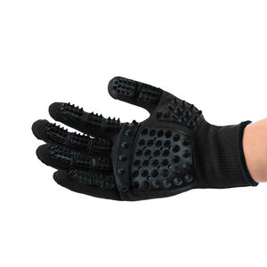 Pet Grooming Gloves Bath Massage Thickened Scratch Resistant Cats Dogs Floating Hair Removing Gloves