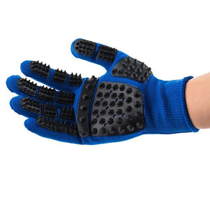 Pet Grooming Gloves Bath Massage Thickened Scratch Resistant Cats Dogs Floating Hair Removing Gloves