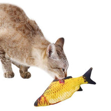 Load image into Gallery viewer, 3D Fish Plush Cat Pet Toy Interactive Gifts Fish Catnip Toys Stuffed Pillow Doll Simulation Fish Playing Toy For Pet