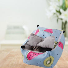 Load image into Gallery viewer, Large Warm Hamster Hanging House Small Animals Squirrel Cotton Hammock Beds Nesters Double Layer Rat Squirrel Hanging Bed Cage