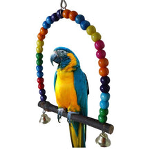 Load image into Gallery viewer, Parrot Bird Toys Rope Braided Pet Parrot Chew Rope Budgie Perch Coil Cage Cockatiel Toy Pet Birds Training Accessories