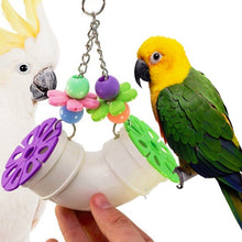 Load image into Gallery viewer, Parrot Bird Toys Rope Braided Pet Parrot Chew Rope Budgie Perch Coil Cage Cockatiel Toy Pet Birds Training Accessories