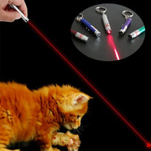 Load image into Gallery viewer, Creative Funny Pet LED Laser Cat Toy For Cat Laser Pointer Pen Interactive Cats Toy With Bright Animation Mouse Shadow