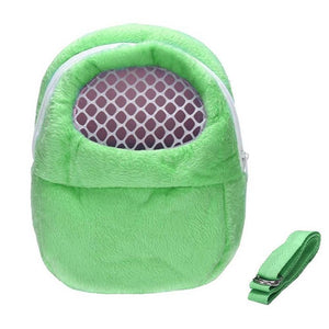 Small Pet Carrier Rabbit Cage Hamster Chinchilla Travel Warm Bags Cages Guinea Pig Carry Pouch Bag Breathable