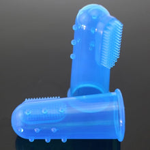 Load image into Gallery viewer, 5.5*2.2cm Super Soft Pet Finger Toothbrush Teddy Dog Brush Addition Bad Breath Tartar Teeth Care Dog Cat Cleaning Supplies