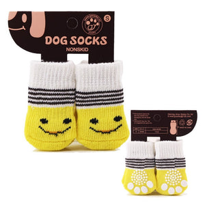 Cotton Rubber Sole Non-slip Breathable Washable Pet Dog Socks For Big Dog Outdoor Sport Dog Socks Winter