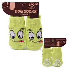 Load image into Gallery viewer, Cotton Rubber Sole Non-slip Breathable Washable Pet Dog Socks For Big Dog Outdoor Sport Dog Socks Winter