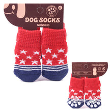 Load image into Gallery viewer, Cotton Rubber Sole Non-slip Breathable Washable Pet Dog Socks For Big Dog Outdoor Sport Dog Socks Winter