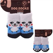 Load image into Gallery viewer, Cotton Rubber Sole Non-slip Breathable Washable Pet Dog Socks For Big Dog Outdoor Sport Dog Socks Winter