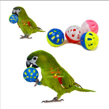 Load image into Gallery viewer, Pet Parrot Toy Bird Hollow Bell Ball For Parakeet Cockatiel Chew Fun Cage Toys